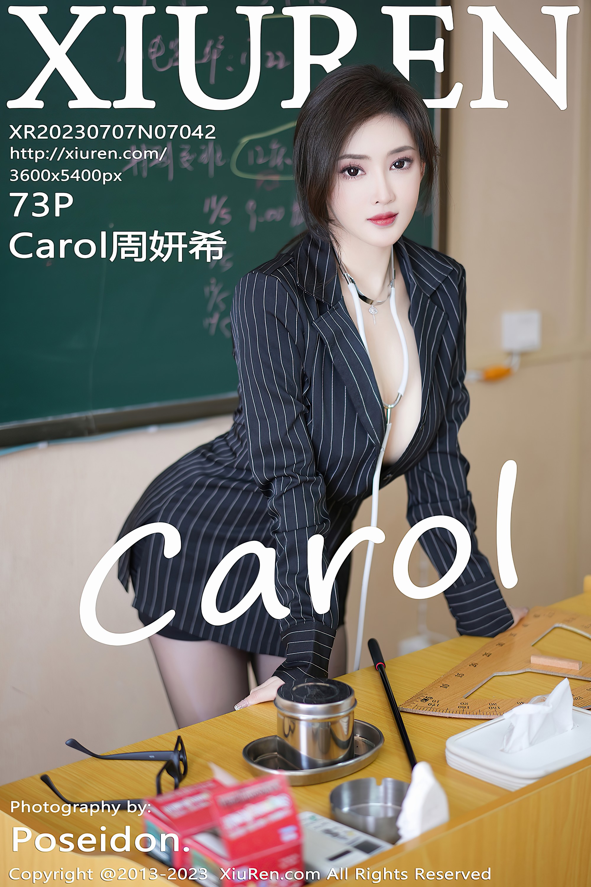 [XIUREN秀人网]2023.07.07 No.7042 Carol周妍希 御姐控